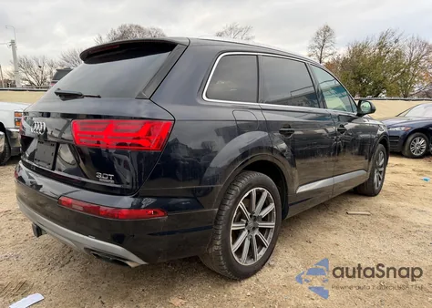 2017 Audi Q7 3.0T Premium from USA, damaged, VIN WA1LAAF78HD002369